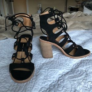 Dolce Vita Shoes - Dolce Vita Lyndon Black Suede Heels Dolce Vita Shoes - Dolce Vita Lyndon Black Suede Heels